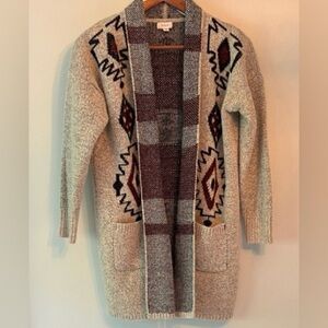 Debut Aztec Western Cardigan
